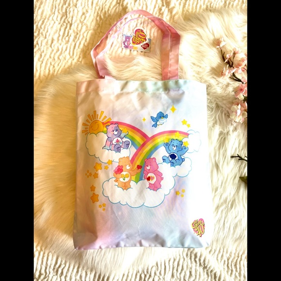 NWT Care Bears Tote Bag Exclusive 40th Anniversary - Picture 3 of 9